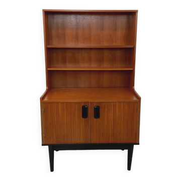 Bibliothèque étagère vintage style scandinave en teck des années 60