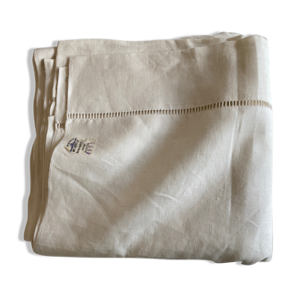 Reserve sheet in linen thread canvas Le Bon Marché 1960 to days