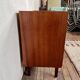 Vintage teak chest of drawers