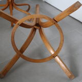 Baumann simple light beech parrot coat holder