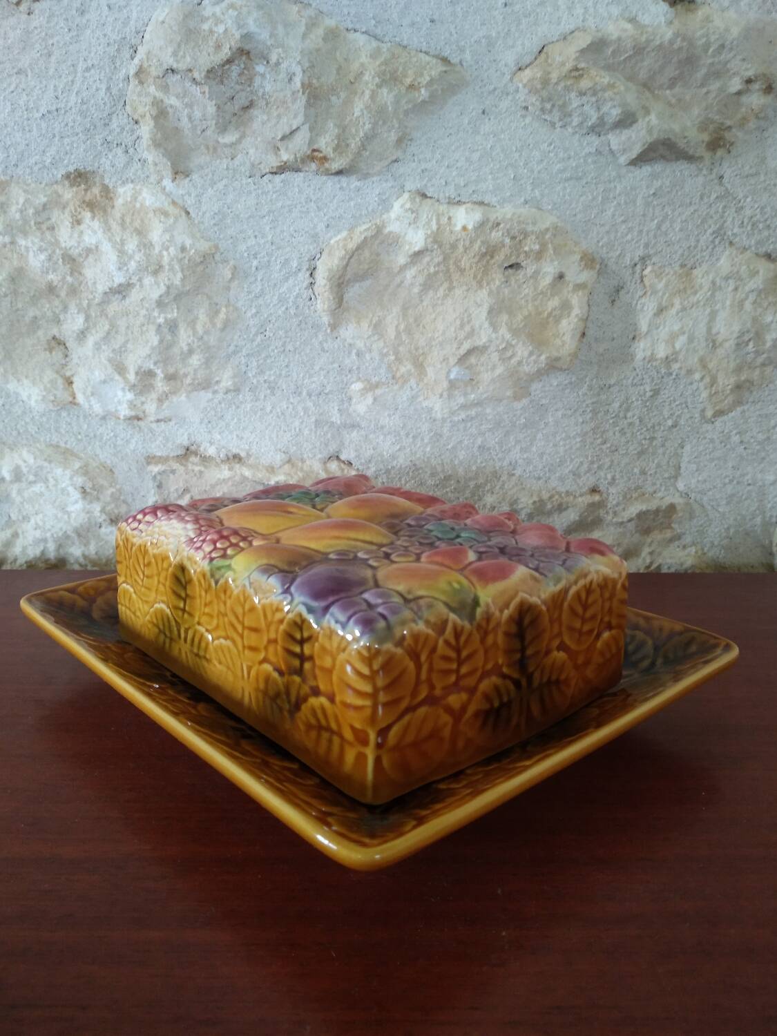 Slush butter dish from Salins-les-Bains