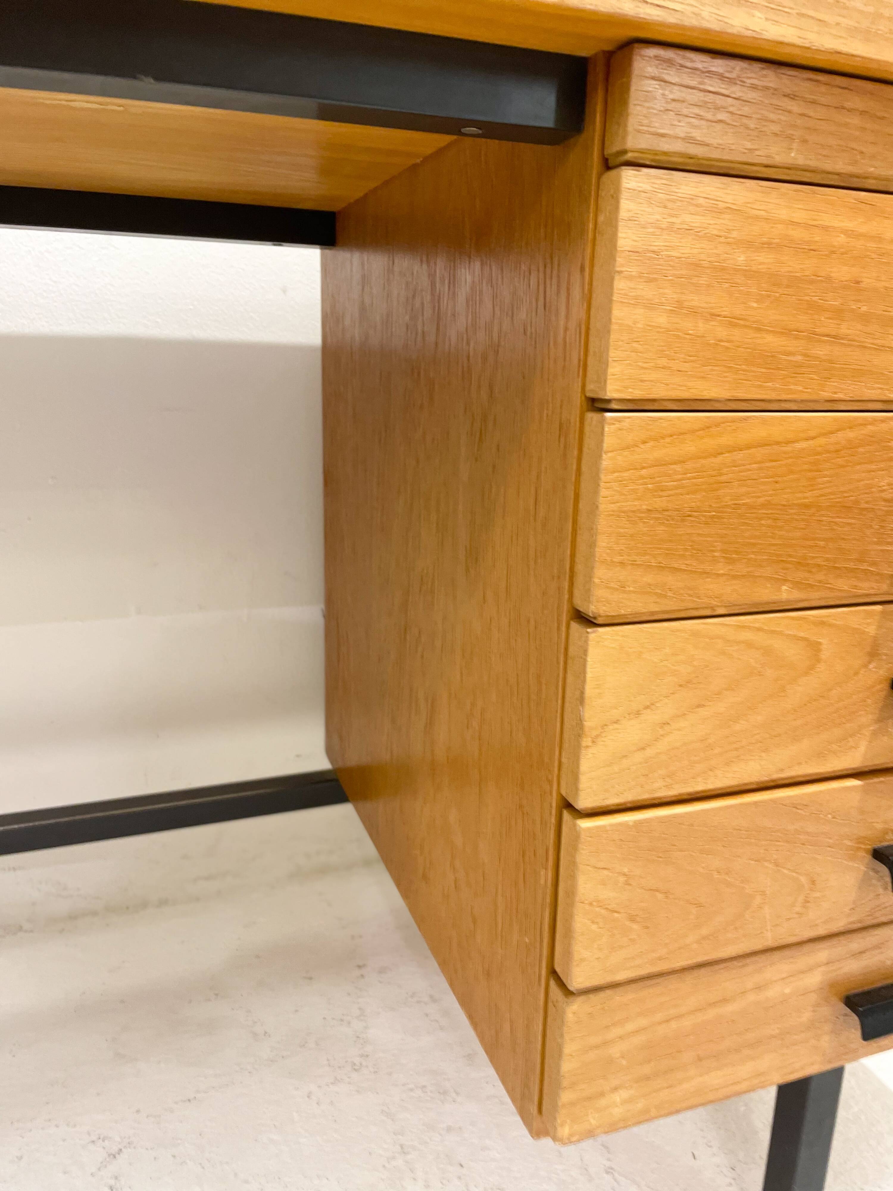Bureau en bois moderne, 1960s