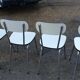 4 formica chairs