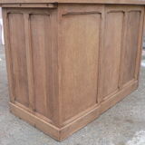 Pickled oak desk