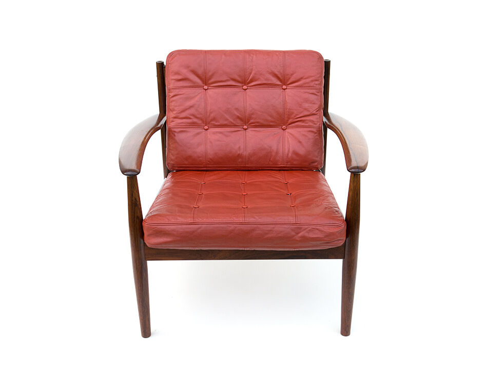 Danish rosewood Armchair model 118 design Grete Jalk for France & Son