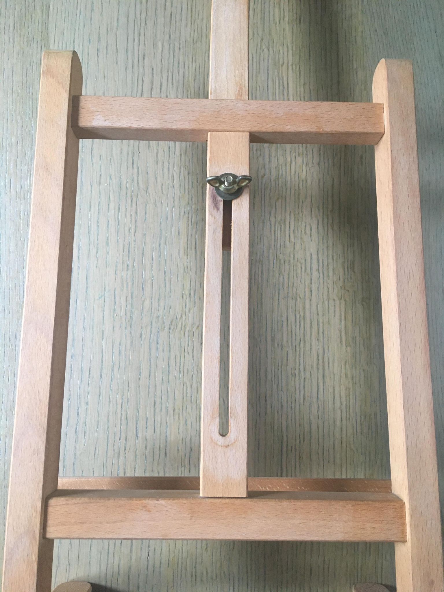 Vintage wooden table easel