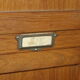 Old wood mailbox