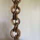 Suspension en cannage de rotin vintage