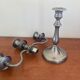 Silver-plated candlestick