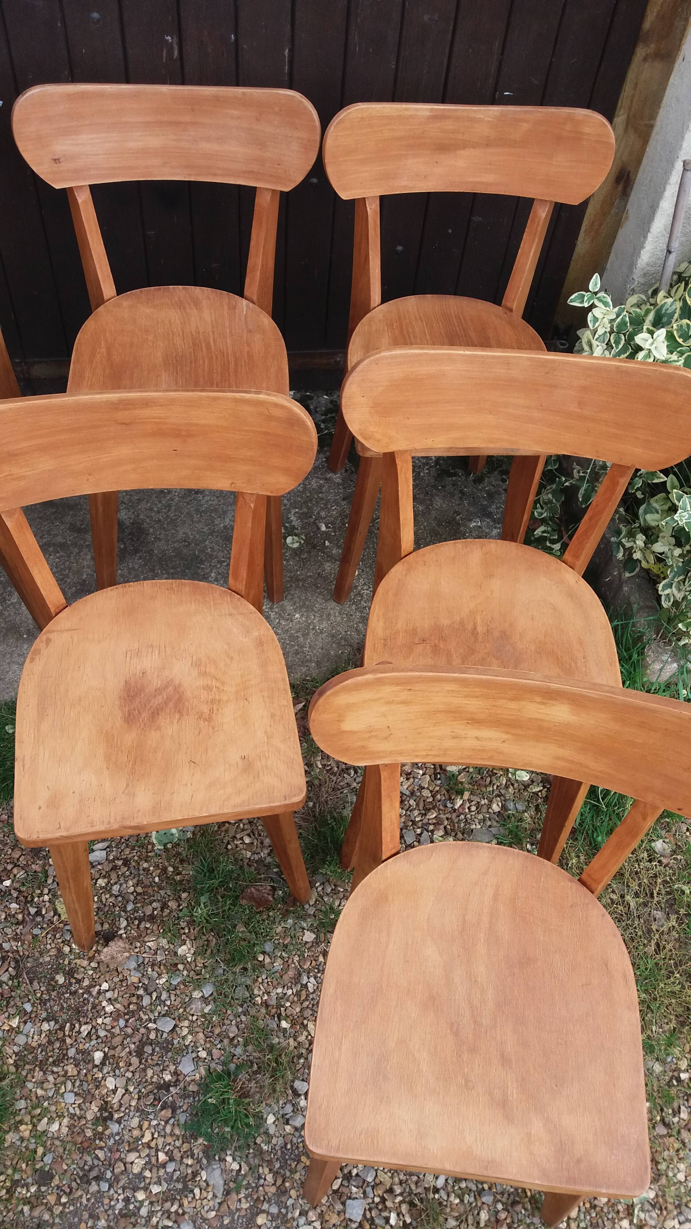 10 bistro chairs