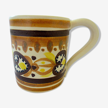 Mug en faïence bretonne décor 307