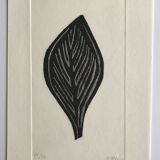 Original etching signed and justified by Raoul UBAC, Letter from Los Chandos, 1975