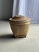Traditional woven Indonesian basket light H40 D37