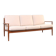 Mid-Century Danish Teak & Wool Sofa by Grete Jalk for France & Søn