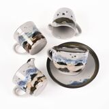 HIGHLAND STONEWARE coffee service, second hand.