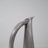 Sculptural Art Deco wine pitcher "Jomfruen" in pewter by Gunnar Havstad 1930s