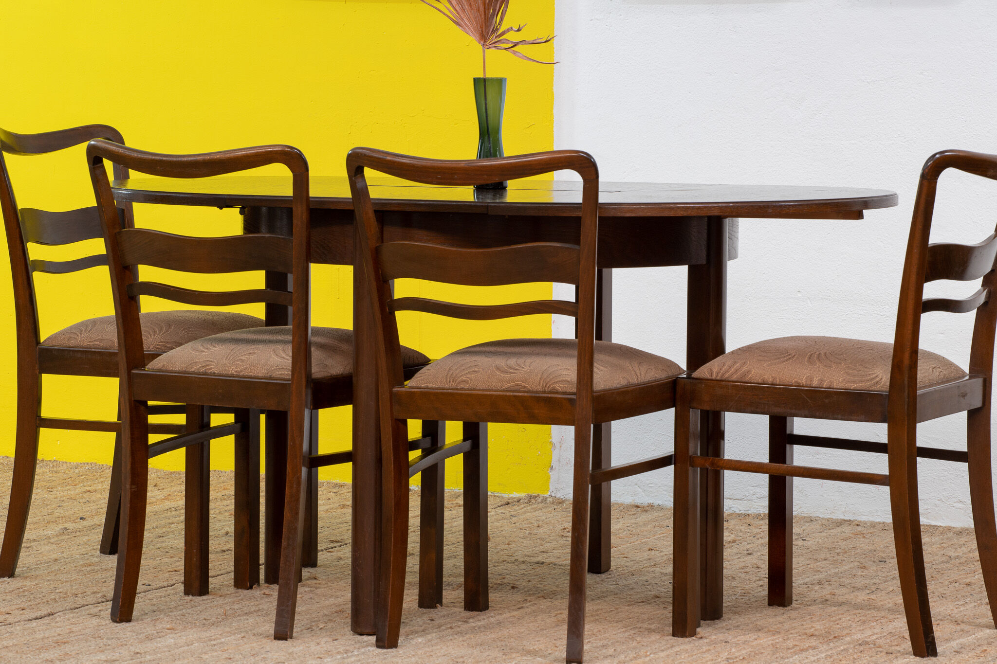 Vintage Scandinavian table 100 cm