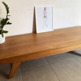 Vintage coffee table from the 60s in oak
