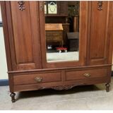 Antique Art Nouveau wardrobe