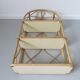 Bamboo rattan spread 60s 70s