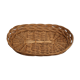Vintage oval-shaped wicker basket