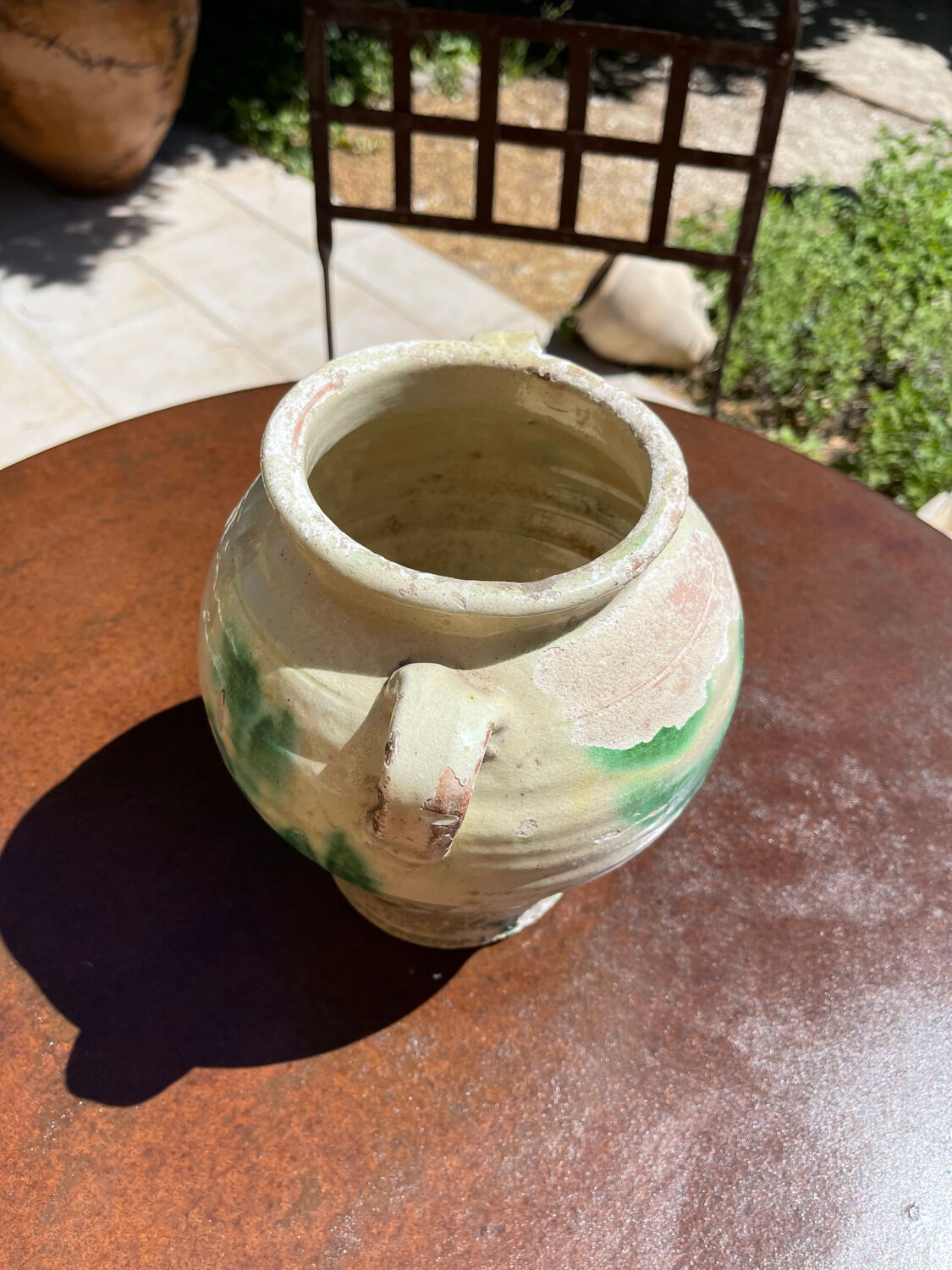 Terracotta jar from the 1920s.