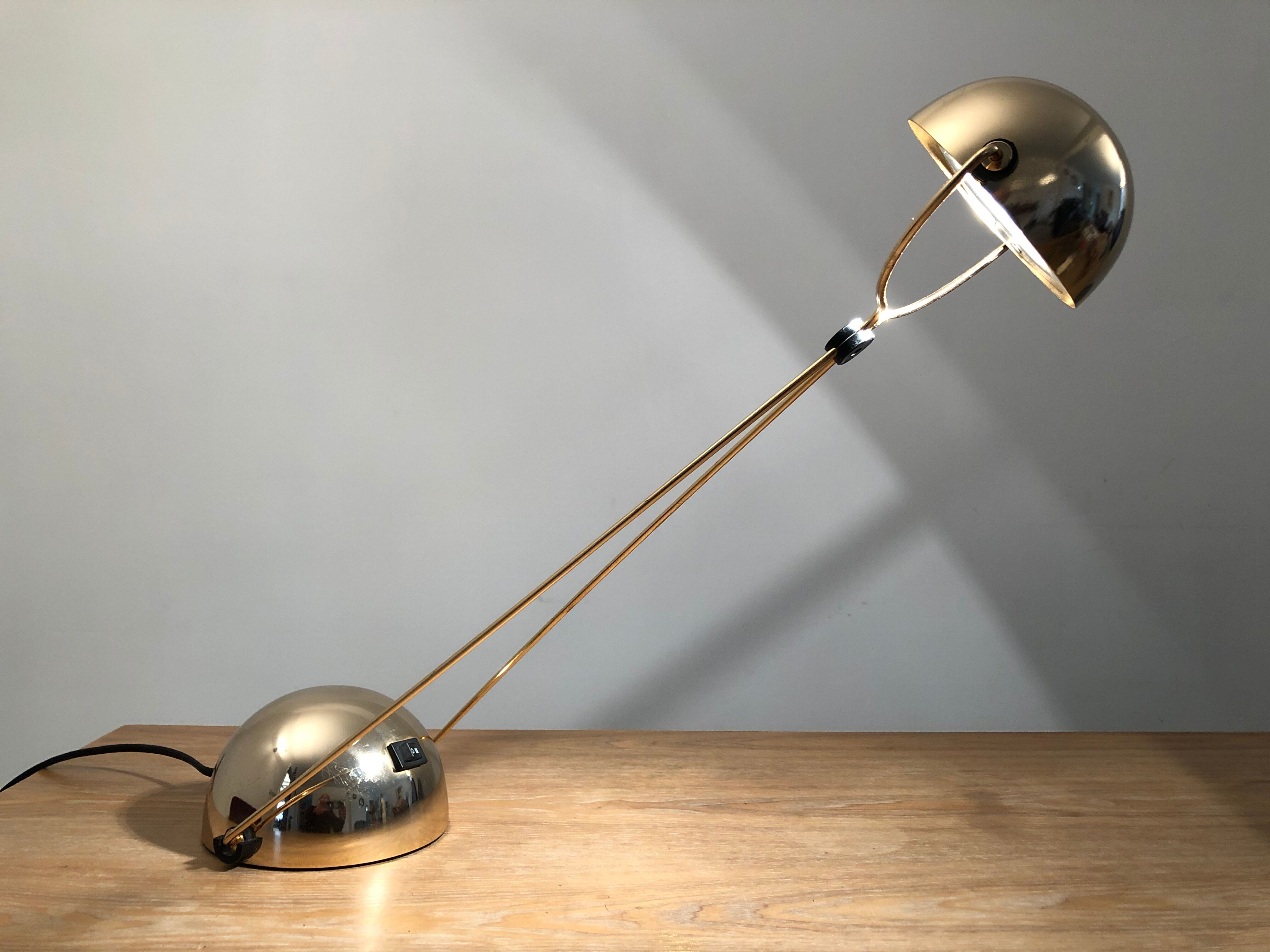 Meridiana desk lamp design Paolo Piva for Stefano Cevoli vintage 70