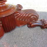 Table drum time empire with its marble Bowl st anne