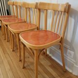 Series of 4 bistro chairs