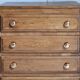 Weekly chest of drawers, art deco, mustache foot, vintage, 30s/40s