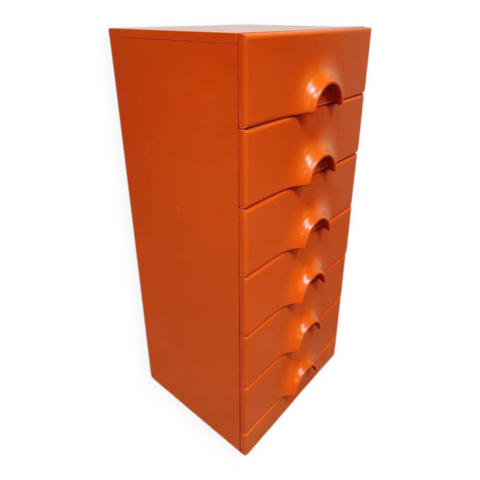 Vintage rare Space Age Quadro chest of drawers Jurgen Lange Schönbuch