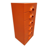 Vintage rare Space Age Quadro chest of drawers Jurgen Lange Schönbuch