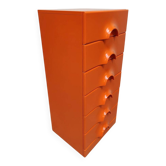 Vintage rare Space Age Quadro chest of drawers Jurgen Lange Schönbuch