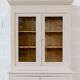 Vaisselier vintage en bois - couleurs lin