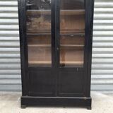 Lacquered oak bookcase 1860