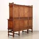 Antique double-bodied mahogany buffet, Italy, 20th century