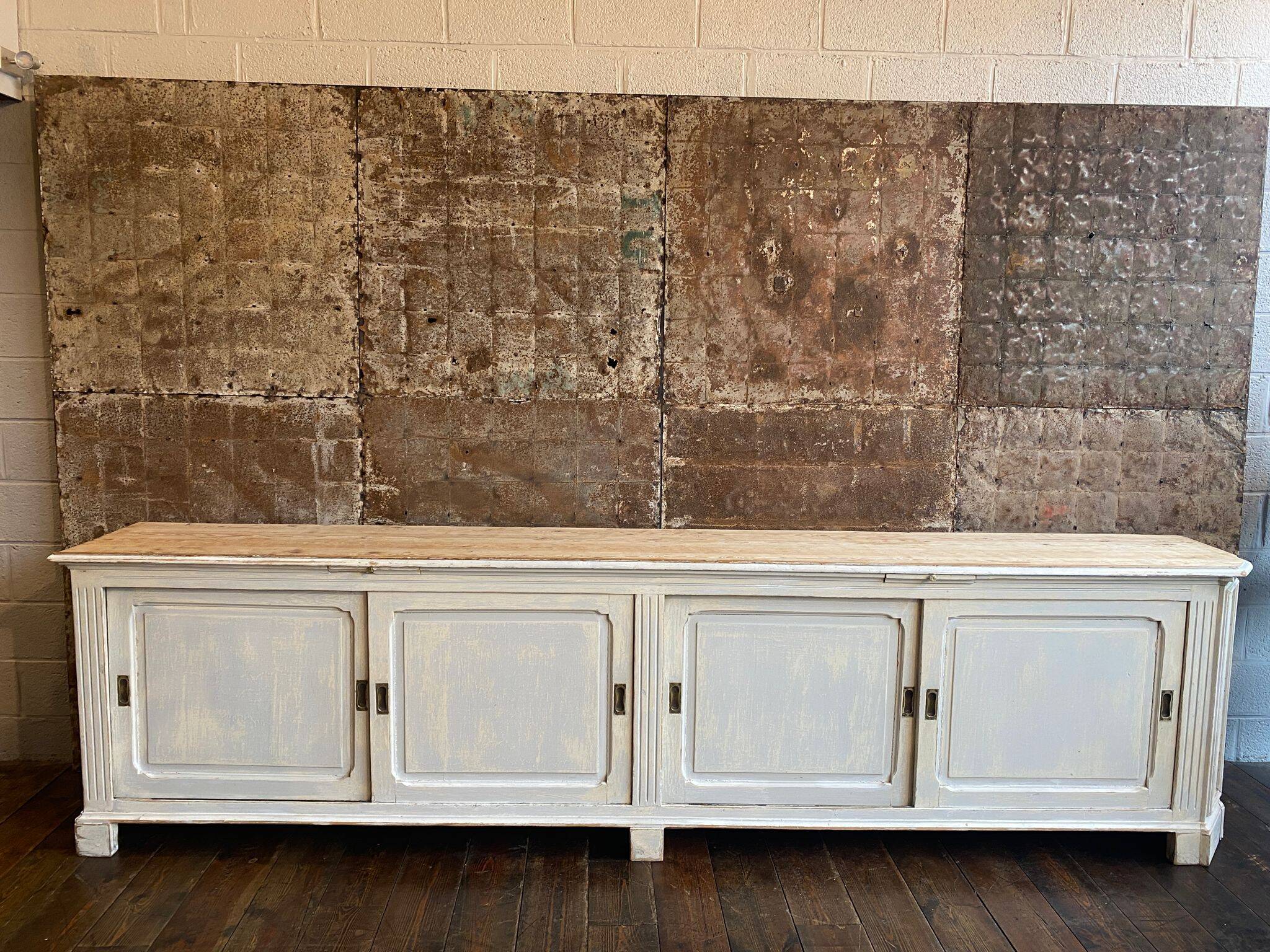 Back of bakery counter