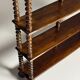 Bobbin bookcase / French antique bookshelf