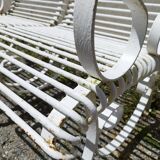 Meridian wrought iron bench Arras square garden