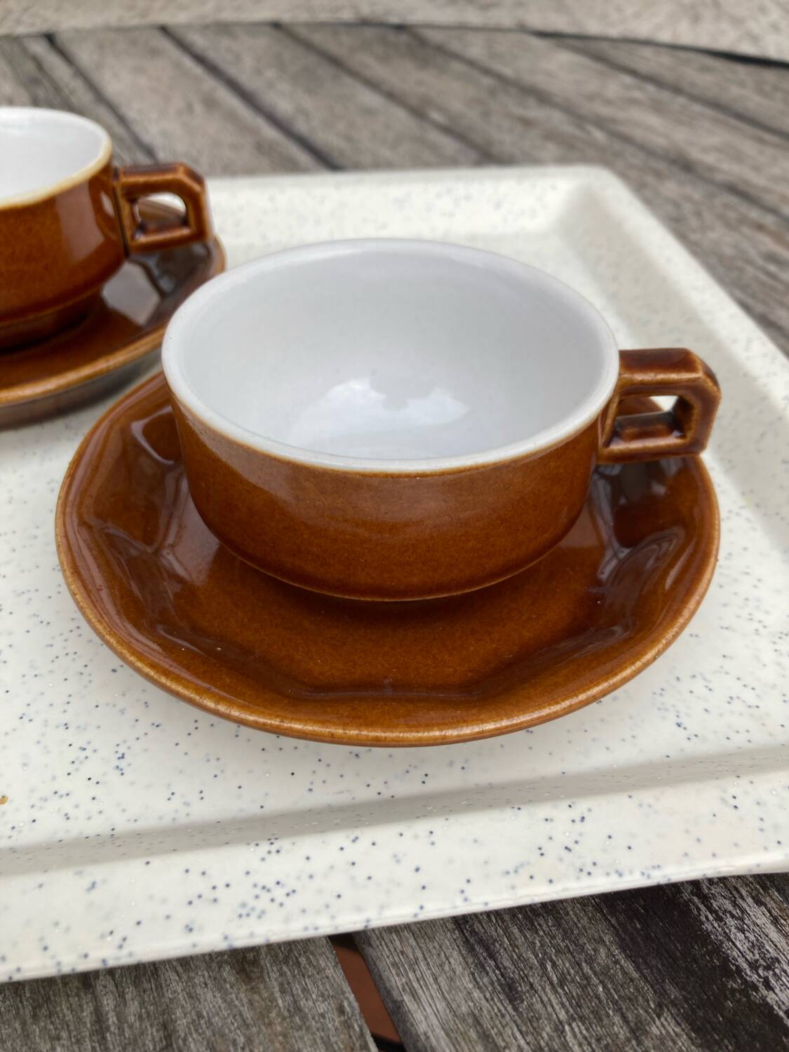Bistro coffee cups