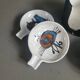 Set of vintage individual ceramic ashtrays