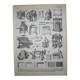 Lithograph • Binding, cover, book • Original engraving from 1898
