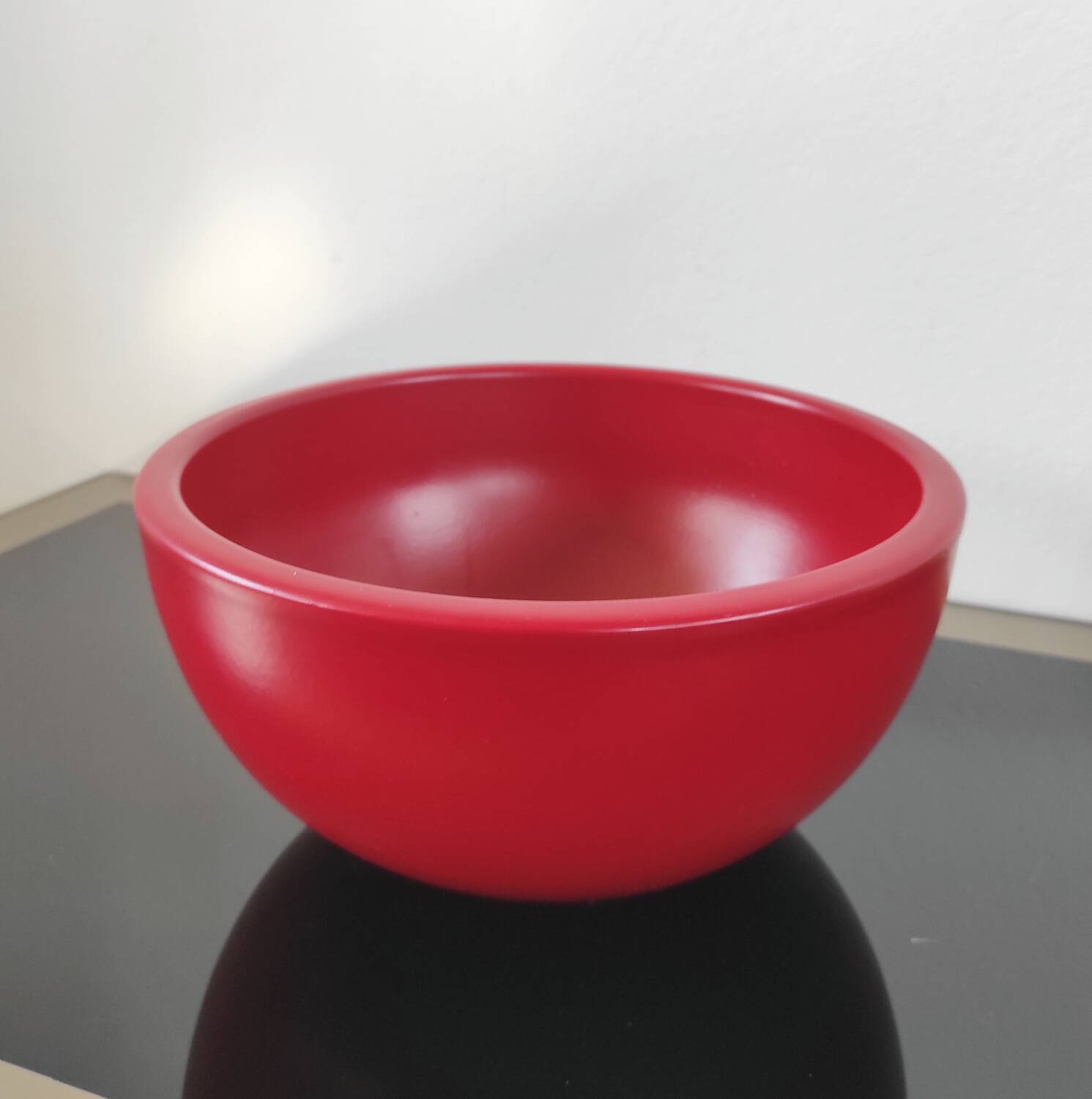 Vintage red ceramic bowl/cup - Made in Germany (1970s)