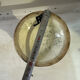 Small vintage conical vase Vallauris workshop JTF floral decoration