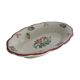 Longwy earthenware basket decorated Marseille around 1930