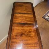 Narrow Louis Philippe walnut desk