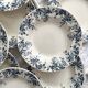 10 "Dodds" ironstone soup plates from Choisy le Roi