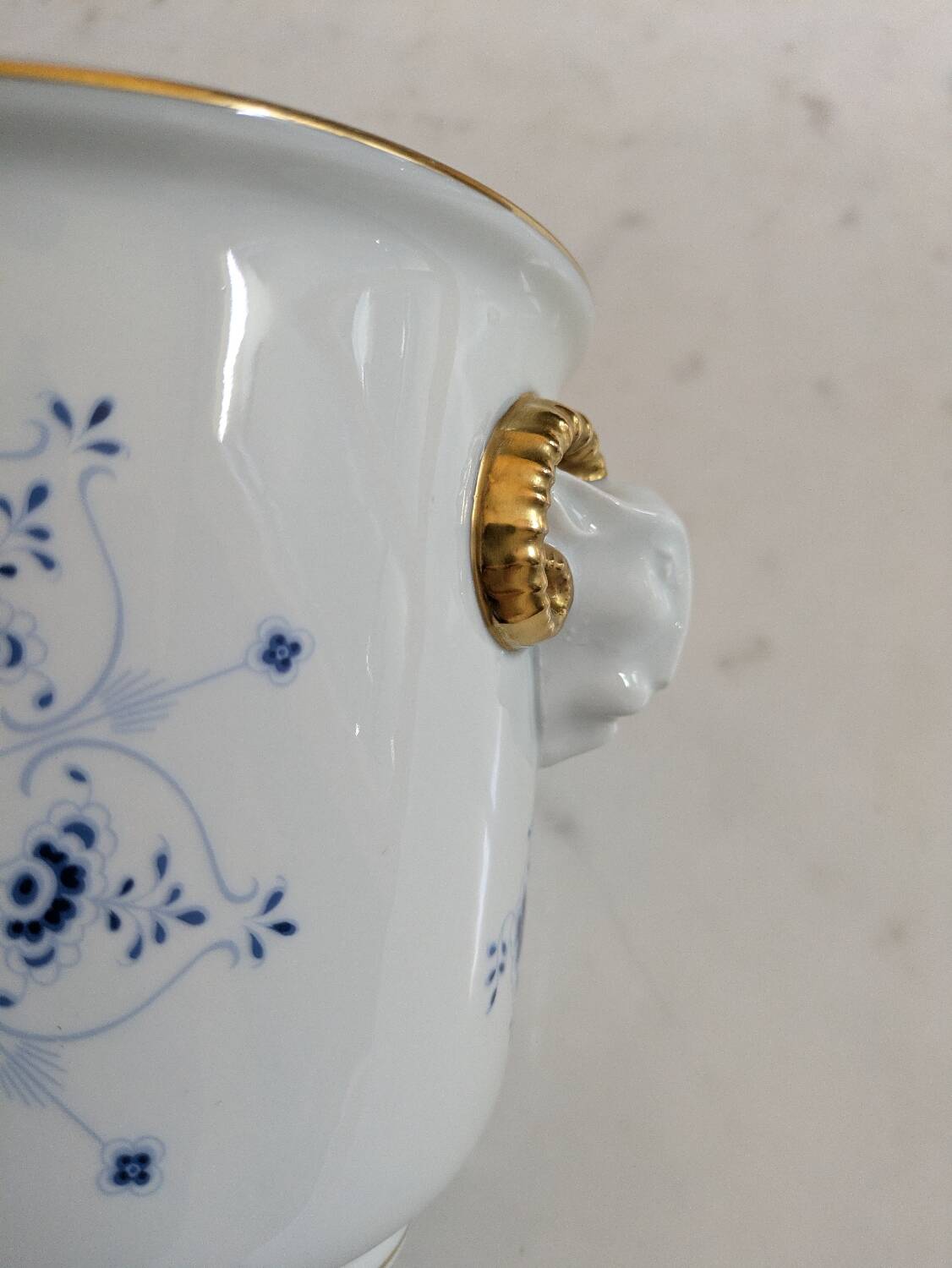 Cache-pot G. Hervé Limoges France