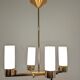 Arlus chandelier with 4 fires from the 50s/60s