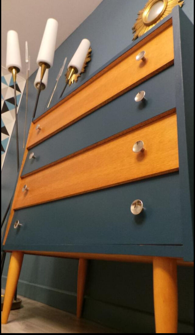 Scandinavian vintage dresser 1950